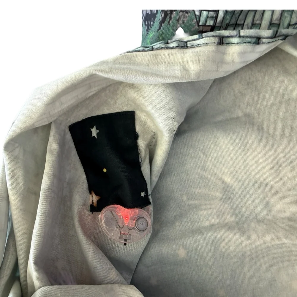 Unique Vintage Disney Fireworks Castle 1950s Full Skirt 2X Rare NWT - Picture 3 of 16